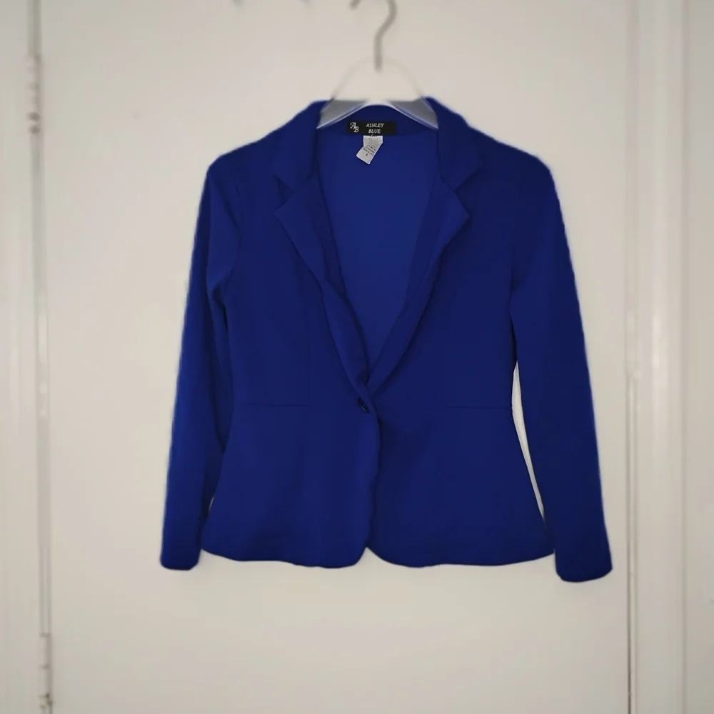Ashley Blue Women's Vibrant Blazer - Picture 1 of 5